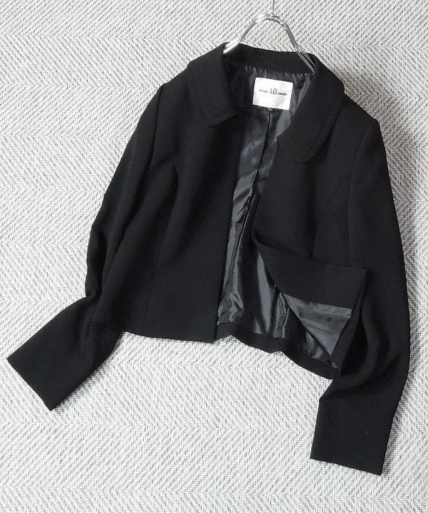 ☆美品☆ ATSUKI ONISHI ブラックフォーマルワンピーススーツ