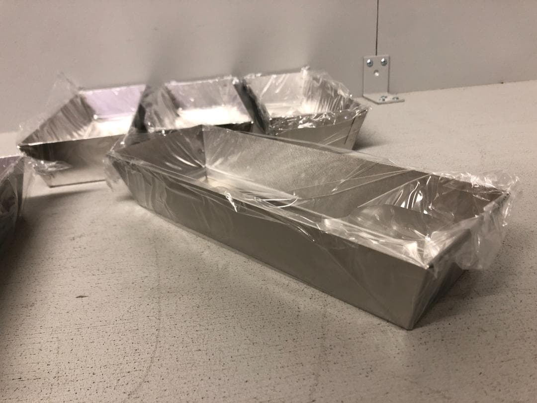 5個　バール　メタルトレー　カトラリーケース　065637　⑴