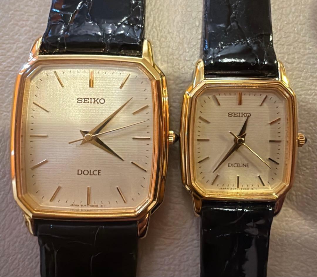 u*m様 SEIKO / ドルチェ / エクセリーヌ / 箱 保証書 / 2本セ
