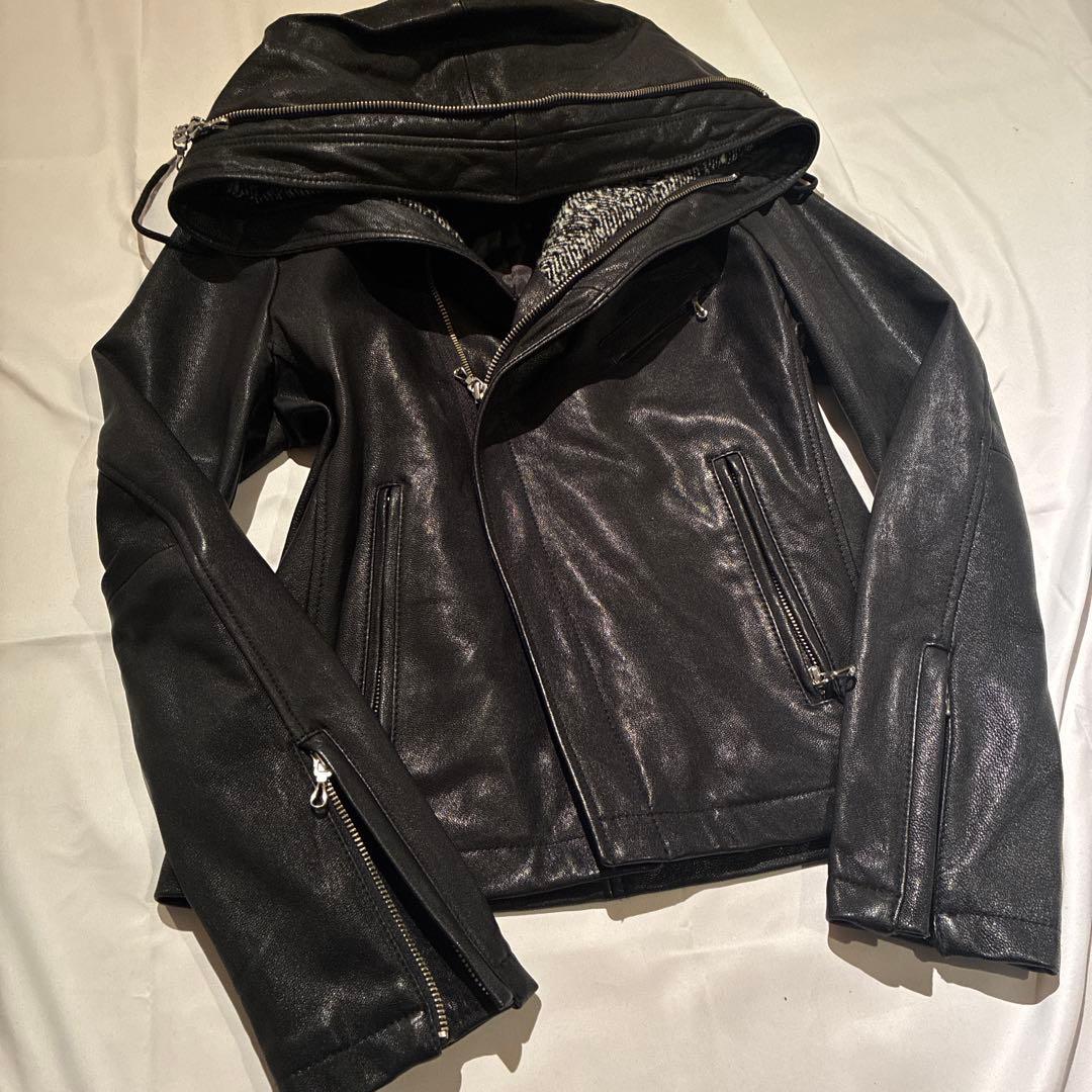 archive 山羊革 hoodie bono y2k 00s lgb ekam