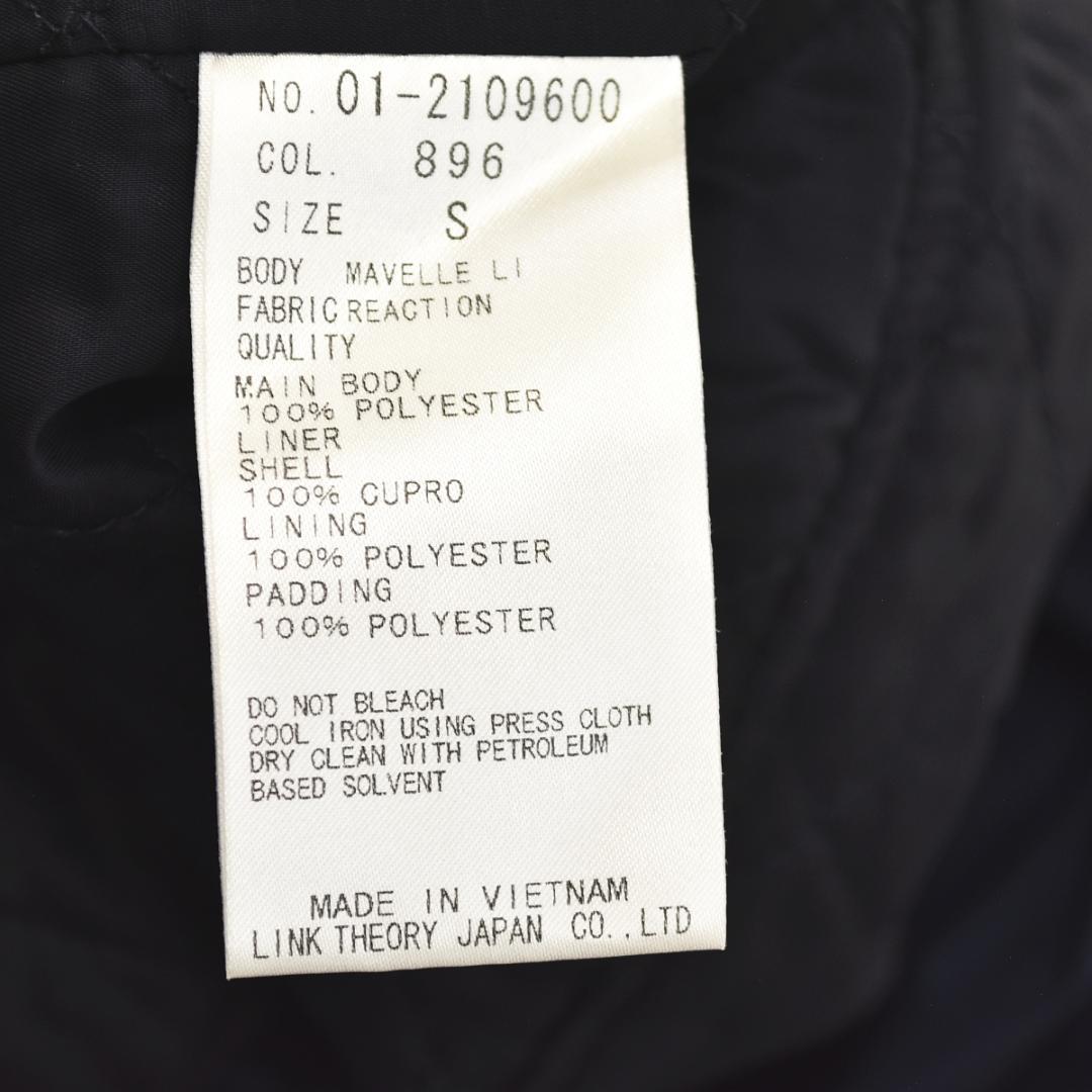 【人気】 【上質】 セオリー ライナー付き トレンチコート S ネイビー ♪