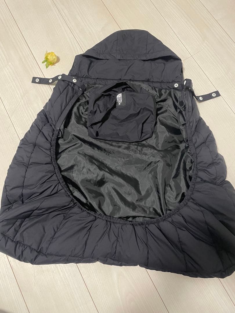 【美品】THE NORTH FACE ベビーシェルブランケット　黒