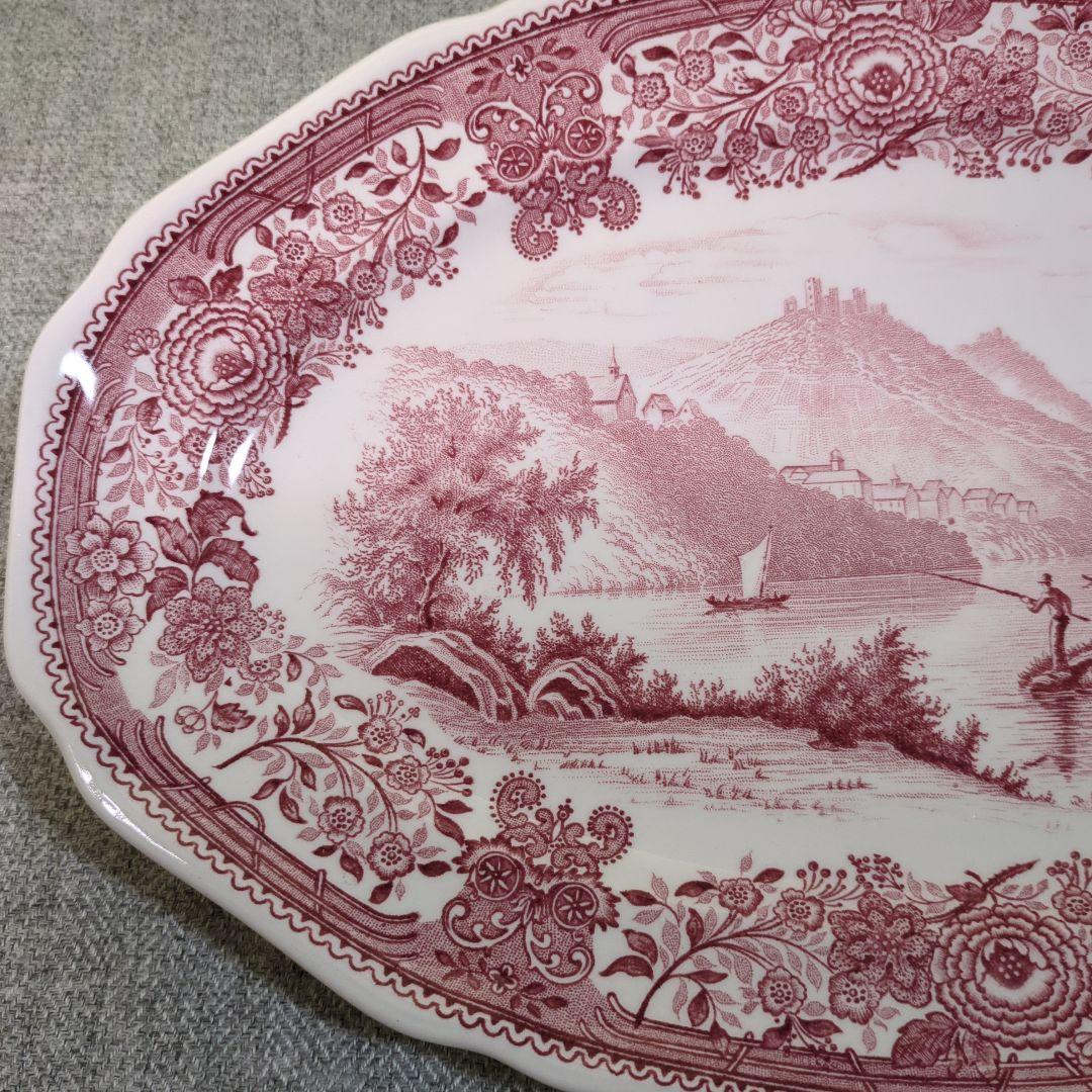 ビレロイ　&　ボッホ　ブルゲンランド　オーバルプレート　ペア