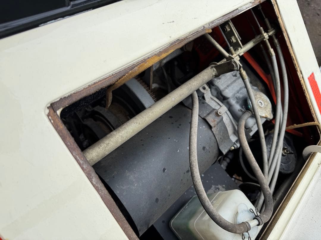 クボタジィーゼル運搬車　セル付　ワキタ林業ウインチセット