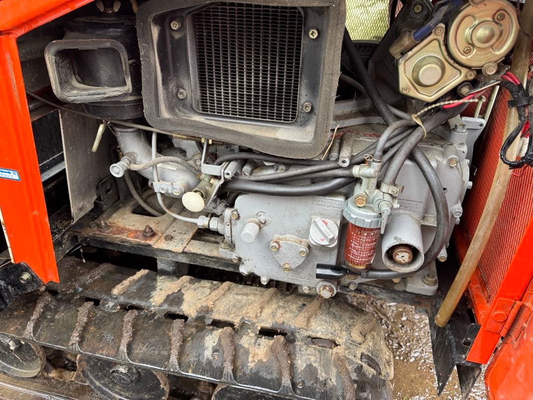 クボタジィーゼル運搬車　セル付　ワキタ林業ウインチセット