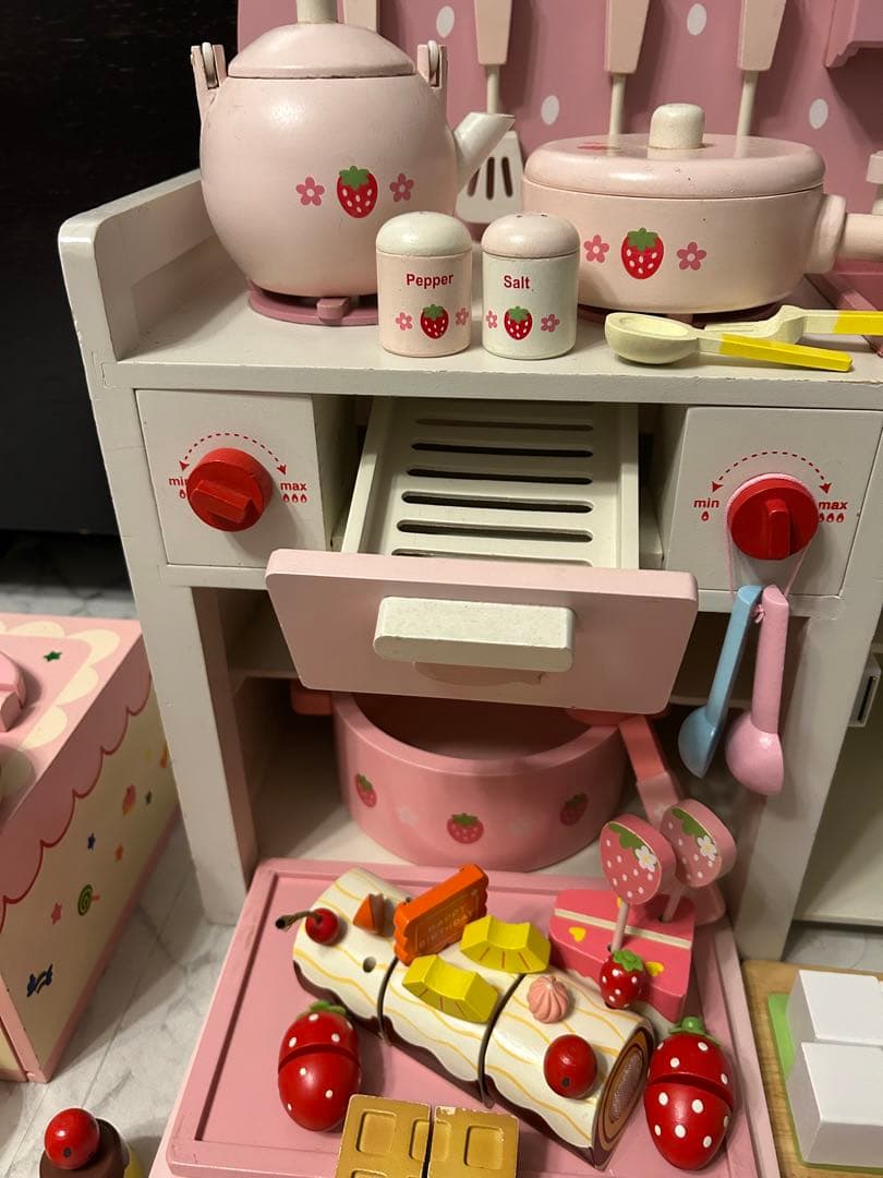 T*G様 Mothergardenマザーガーデン ままごとキッチン 野いちご い