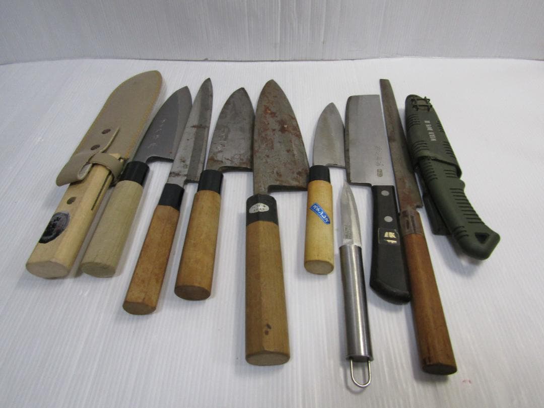 A2519 包丁 料理包丁 和まとめて10本