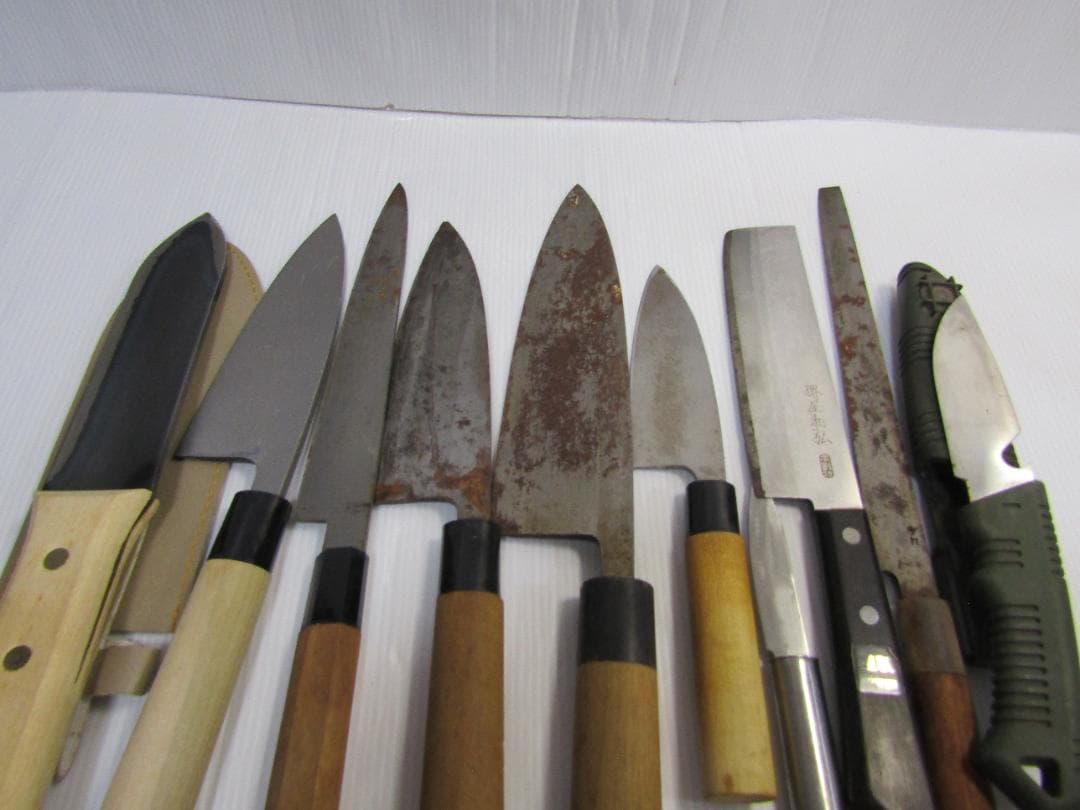 A2519 包丁 料理包丁 和まとめて10本
