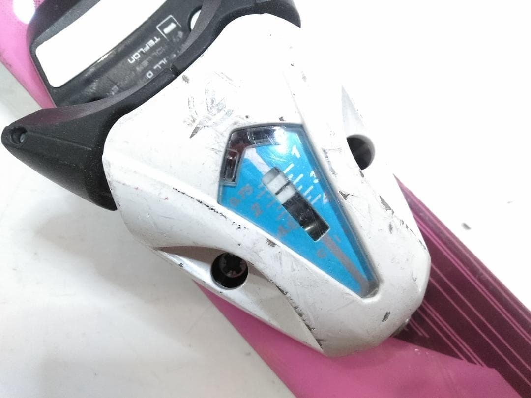 女の子 ジュニアスキー4点セット セレス 128cm ブーツ 25cm ◇