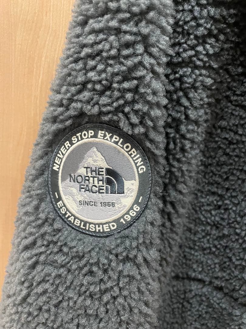 【韓国THE NORTH FACE 】フリースボアジャケット チャコールグレー