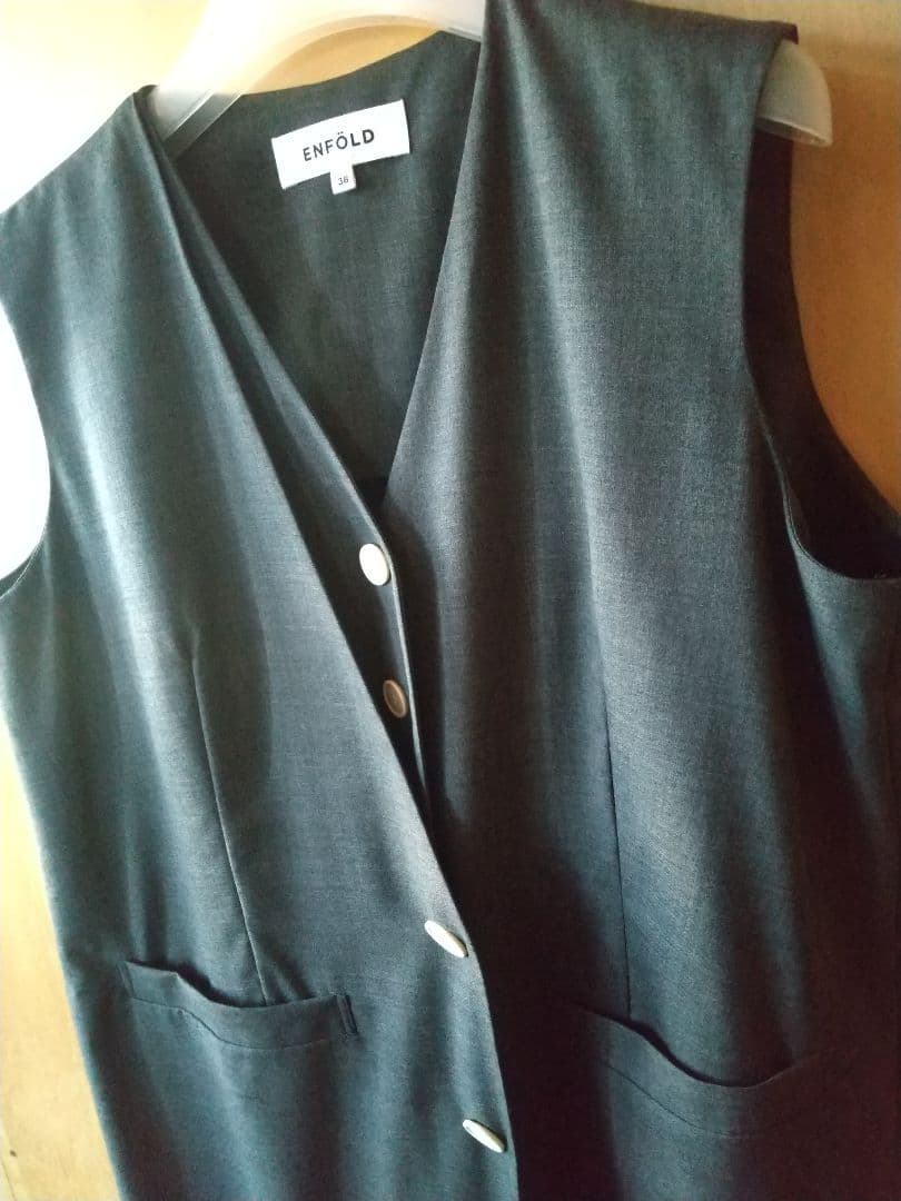 ☆美品☆エンフォルド ベストレイヤード オールインワン コンビネゾン