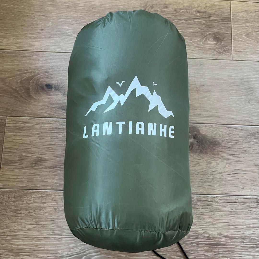 寝袋 4個 シュラフ 新品 封筒型 車中泊 軽量 アウトドア キャンプ 防災