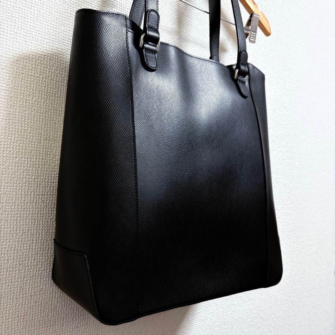 新品⬛︎aniary⬛︎レザートートバッグ⬛︎キーリング⬛︎ブラック⬛︎ビジネス⬛︎底鋲