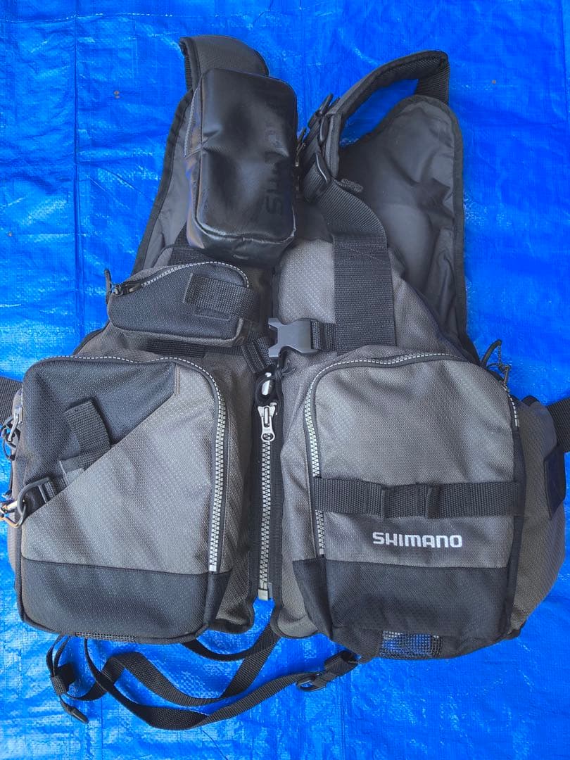 使用一回シマノ フローティングベスト ライフジャケット 救命胴衣 SHIMANO
