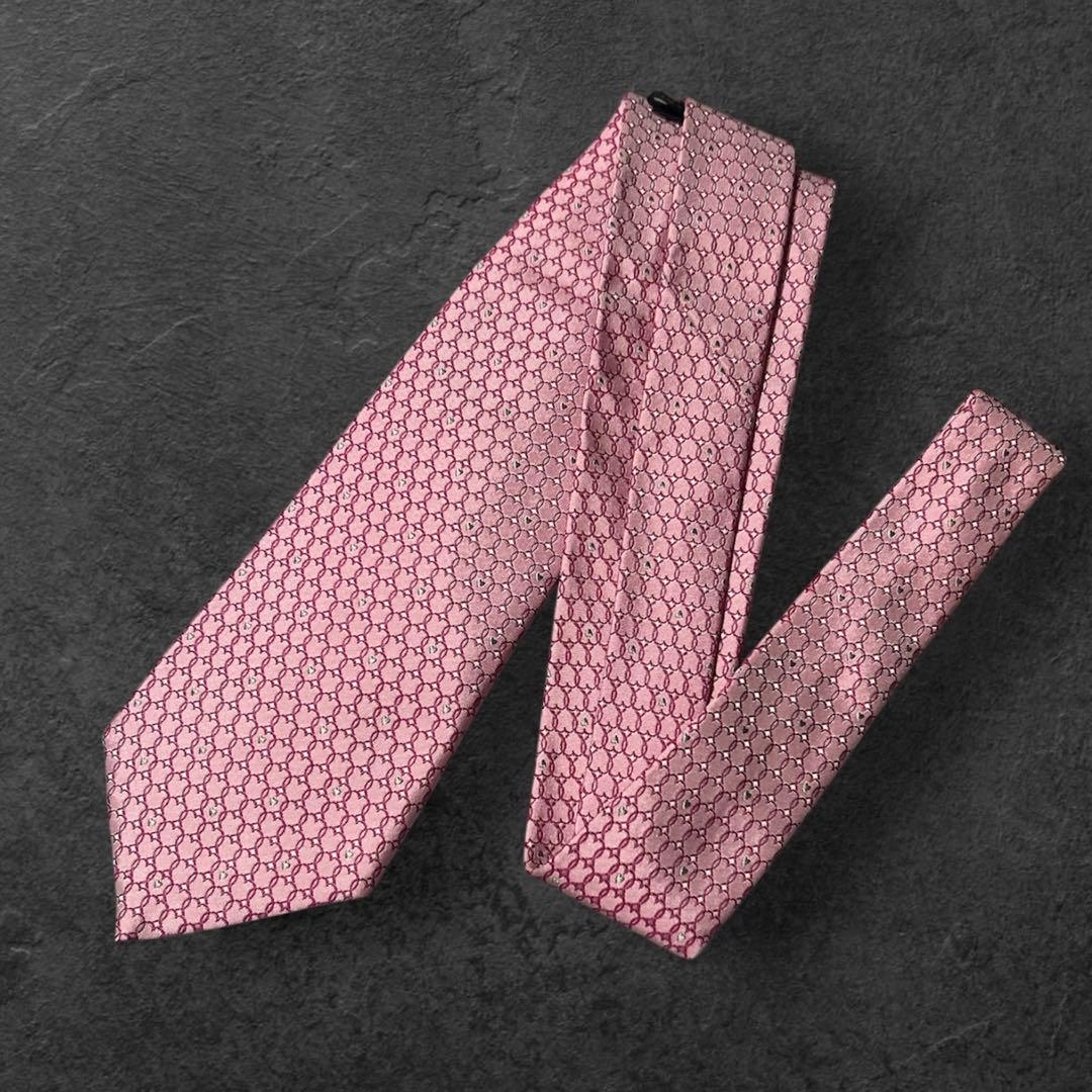 新品未使用　世界最高峰　ブルガリセッテピエゲ　ネクタイ