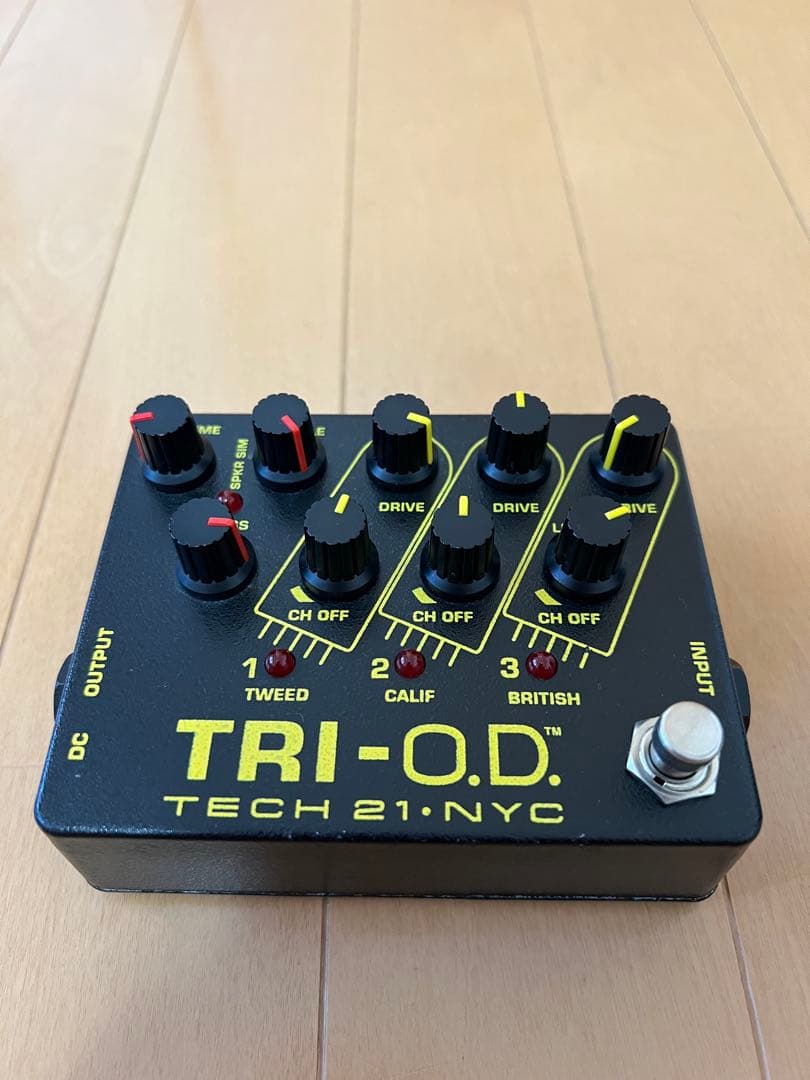 TECH 21 NYC TRI-O.D. ギターエフェクター