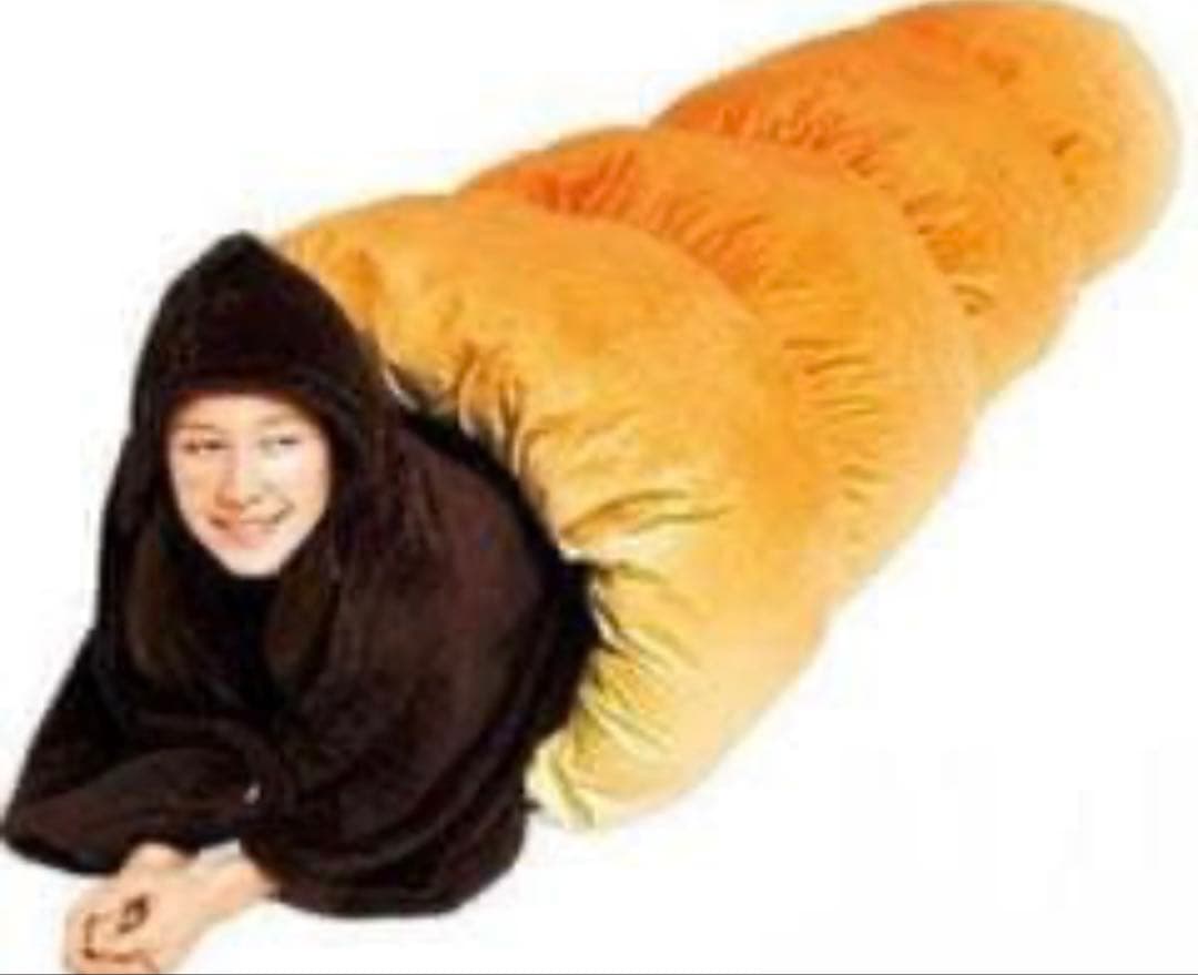 フェリシモ　ごろんとチョコゴロ寝　寝袋　チョココロネ