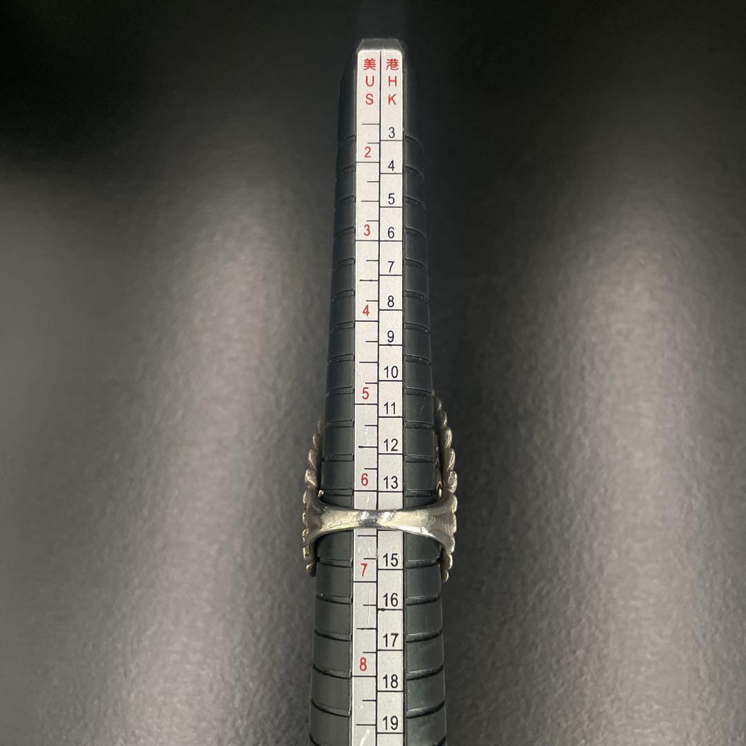 TADY&KING イーグルリング 銀縄 ターコイズ 指輪　金縄　シルバーリング