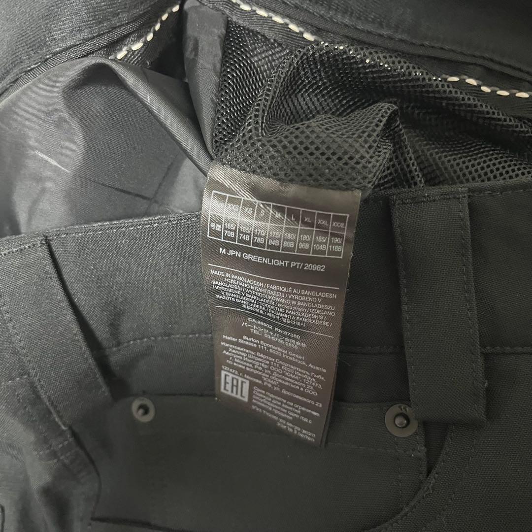 激レア BURTON バートスノボ セットアップ ブラック グレー 上下 メンズ