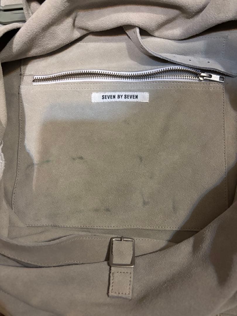 Seven by seven スエード ショルダーバッグ