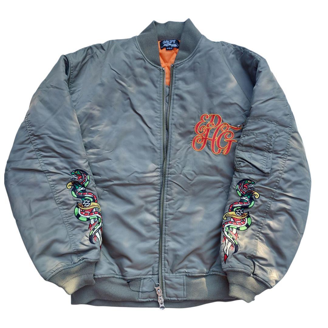 せ*や様 エドハーディ×ガルフィー MA1 フライトジャケット 中型犬