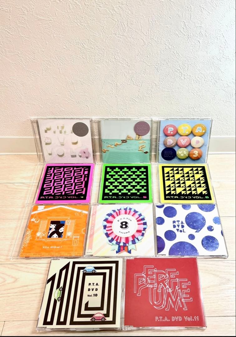 Perfume ファンクラブ限定 PTA DVD vol.1〜11+LIVE