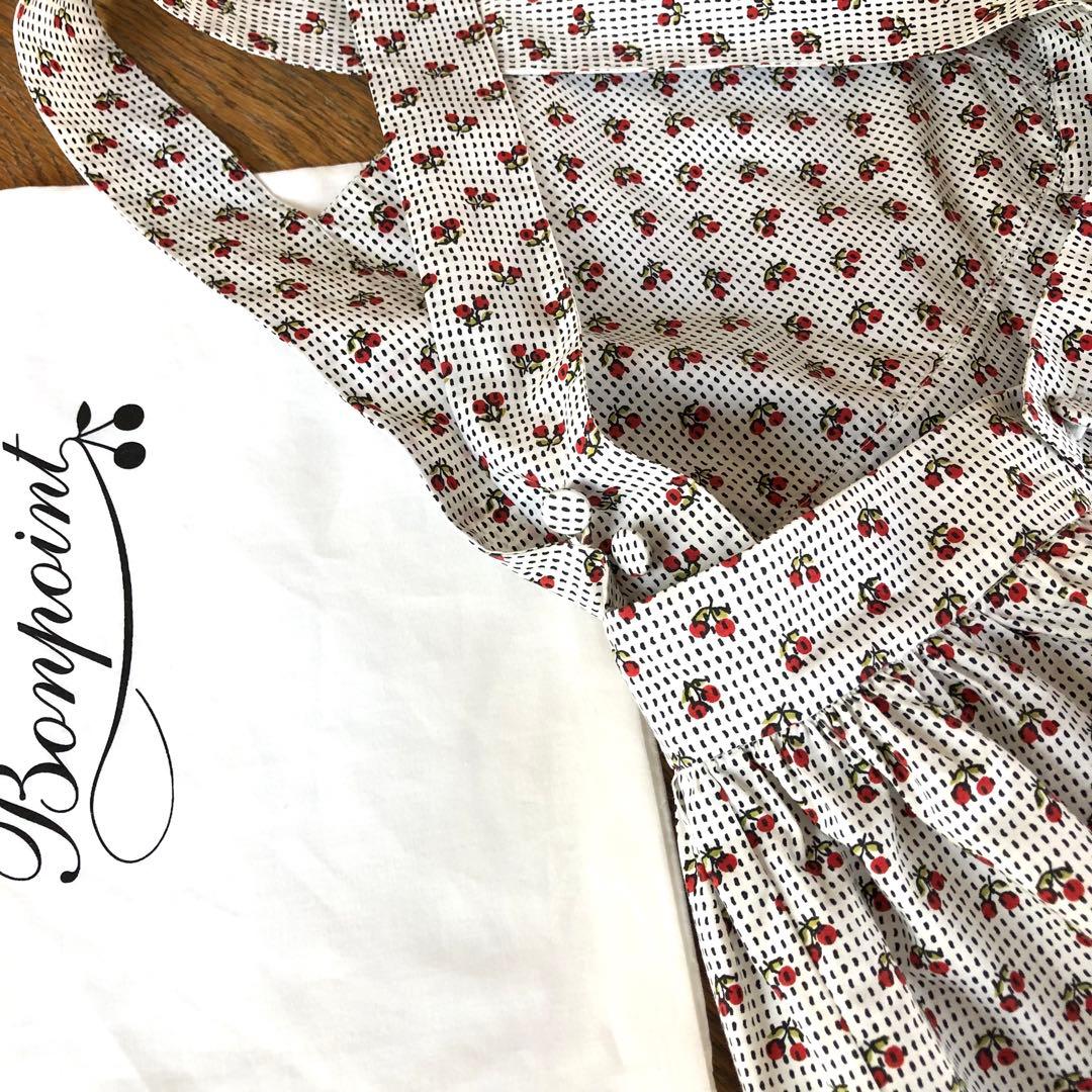 Bonpoint♡チェリー エプロンドレス 10A