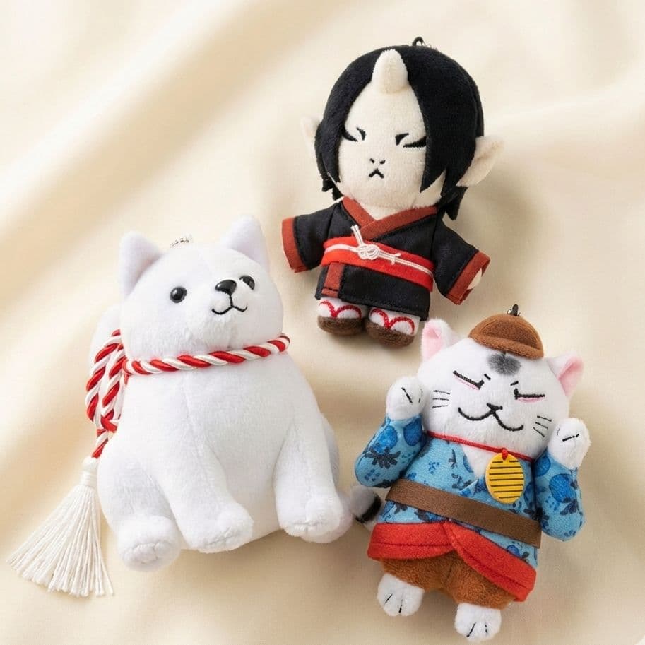 鬼灯の冷徹　ぬいぐるみキーホルダー3点セット