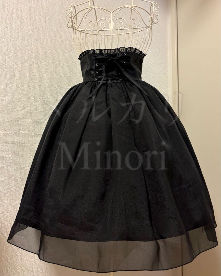 り*な様 モワティエ セレスティアゴシックハイウエストスカート(ミニ)送料込 美