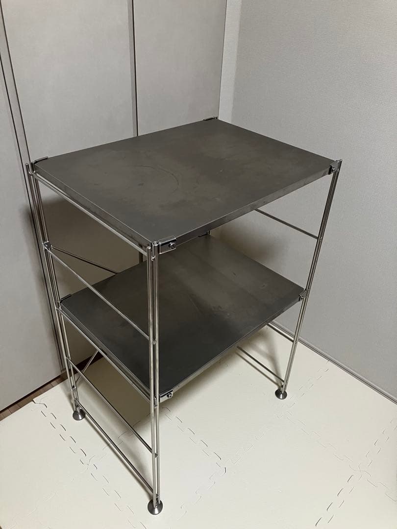 【無印良品】ステンレスユニットシェルフ 小