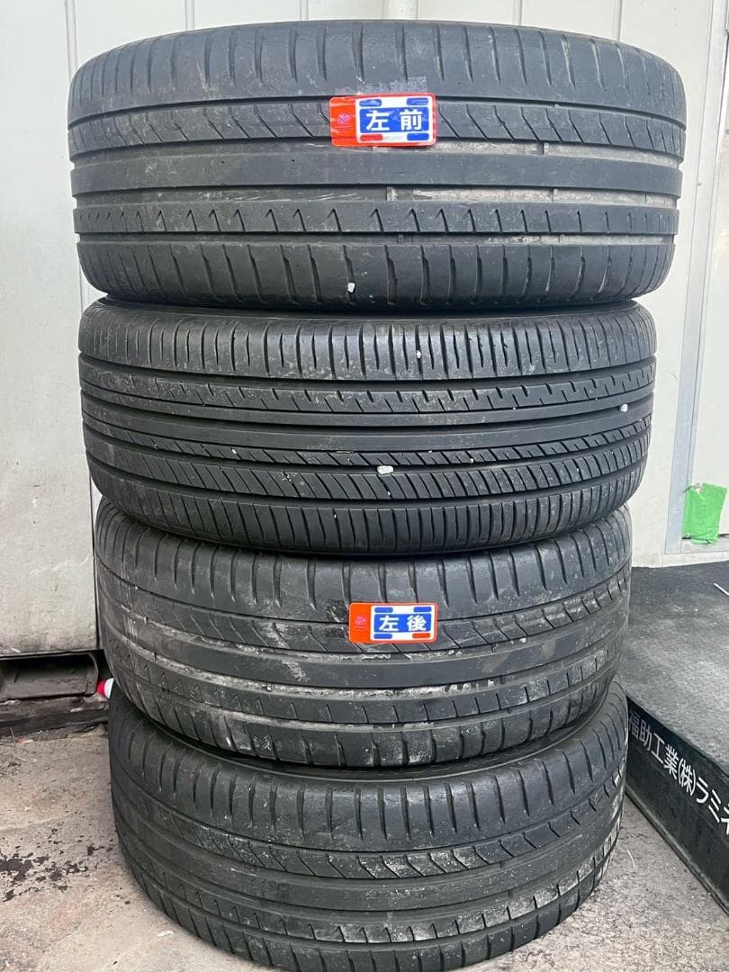 ベンツBクラス純正AW　夏４本セット 225/40/18ピレリドラゴンスポーツ