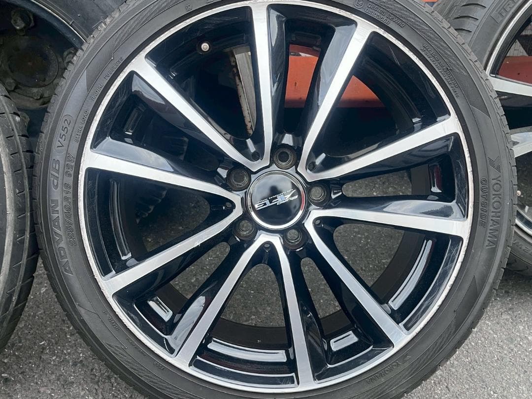 ベンツBクラス純正AW　夏４本セット 225/40/18ピレリドラゴンスポーツ