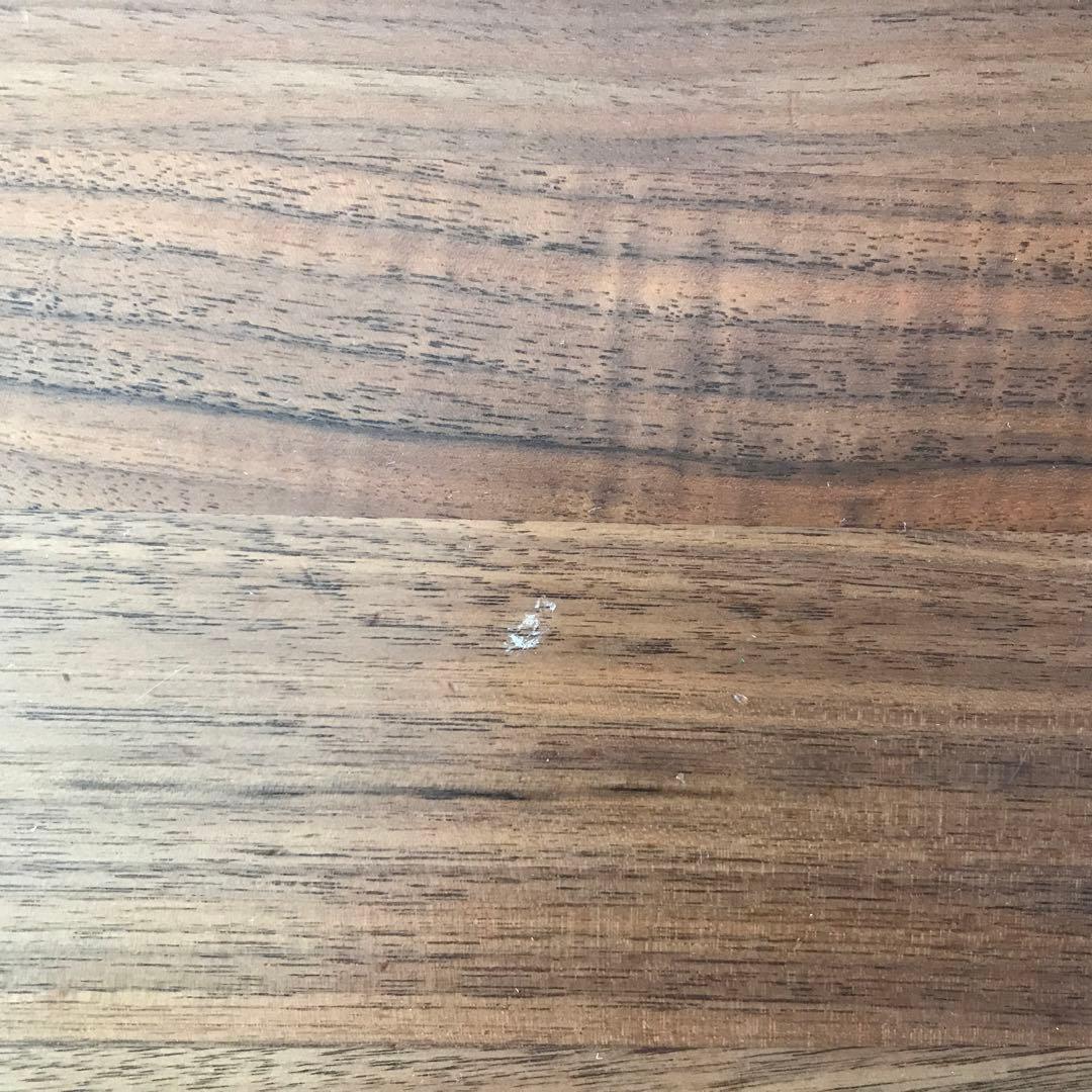 【売れなけば即消去】ダイニングテーブル　ウォールナット色　4人掛け