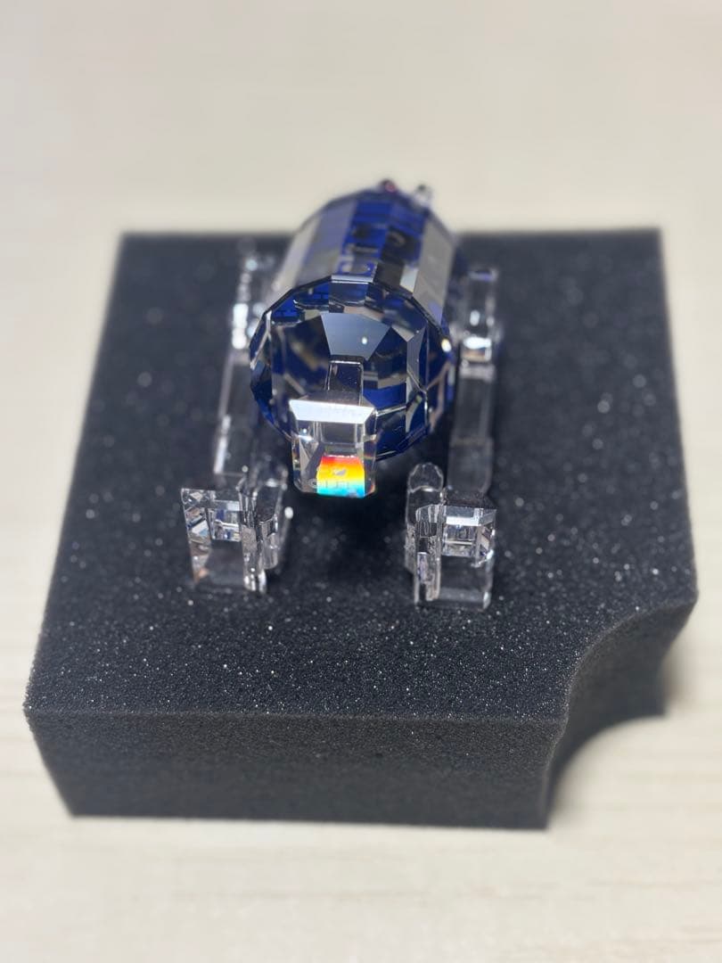 スワロフスキー R2D2クリスタル置物 (スターウォーズ)