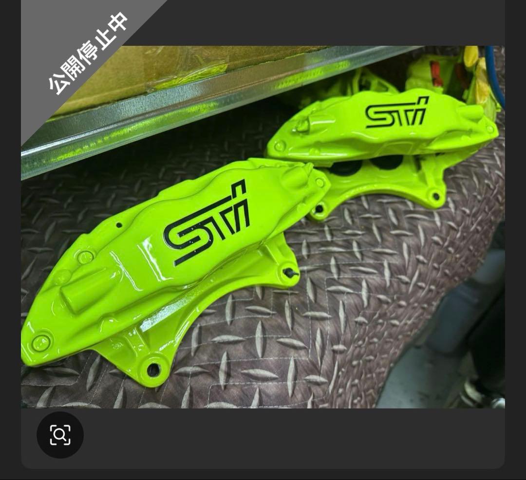 sti 4POT キャリパー wrx sti keina