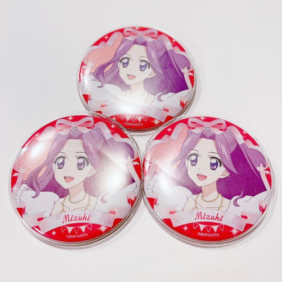 アイカツ　バースデー缶バッジ　美月