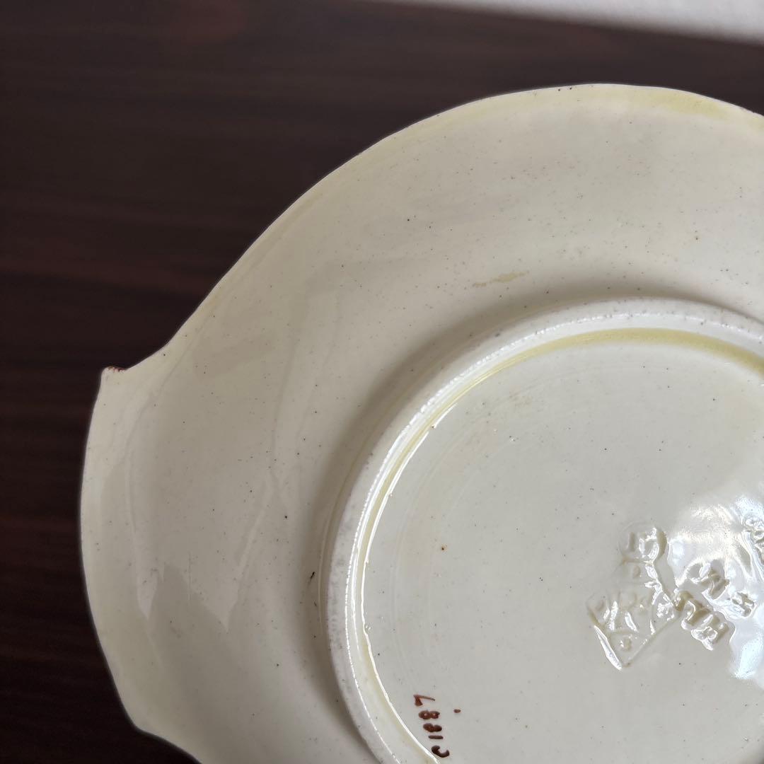 【超希少】ウェッジウッド マジョリカ ストロベリー＆リボン サンデーディッシュ