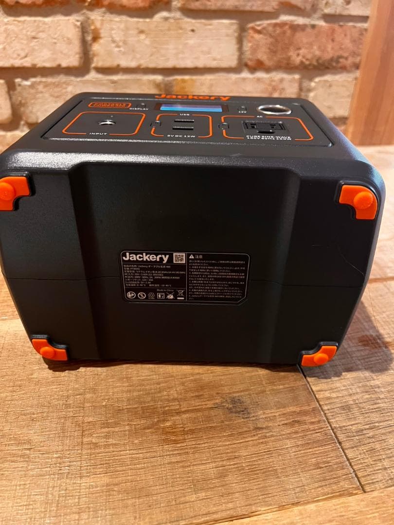 【早い者勝ち！ほぼ未使用です】Jackeryポータブル電源400大容量400W