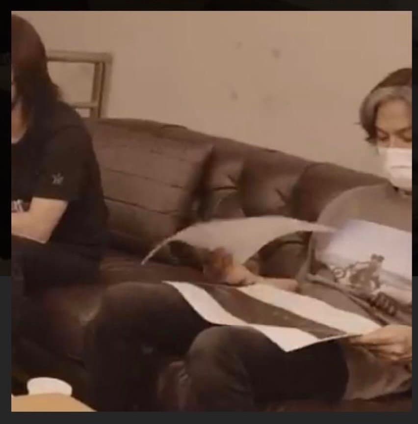 稲葉浩志着用 NEIGHBORHOOD×長濱治 Tシャツ