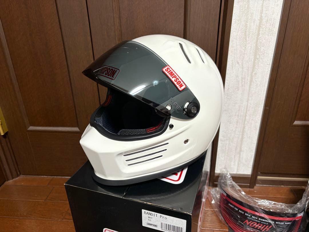 SIMPSON BANDIT Pro 62 XL美品