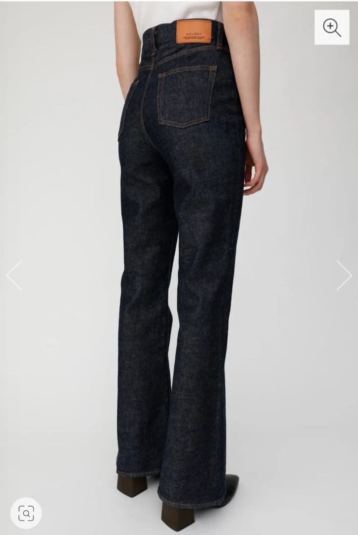 極美品 moussy MVS フレアデニム 010ISA12-2301