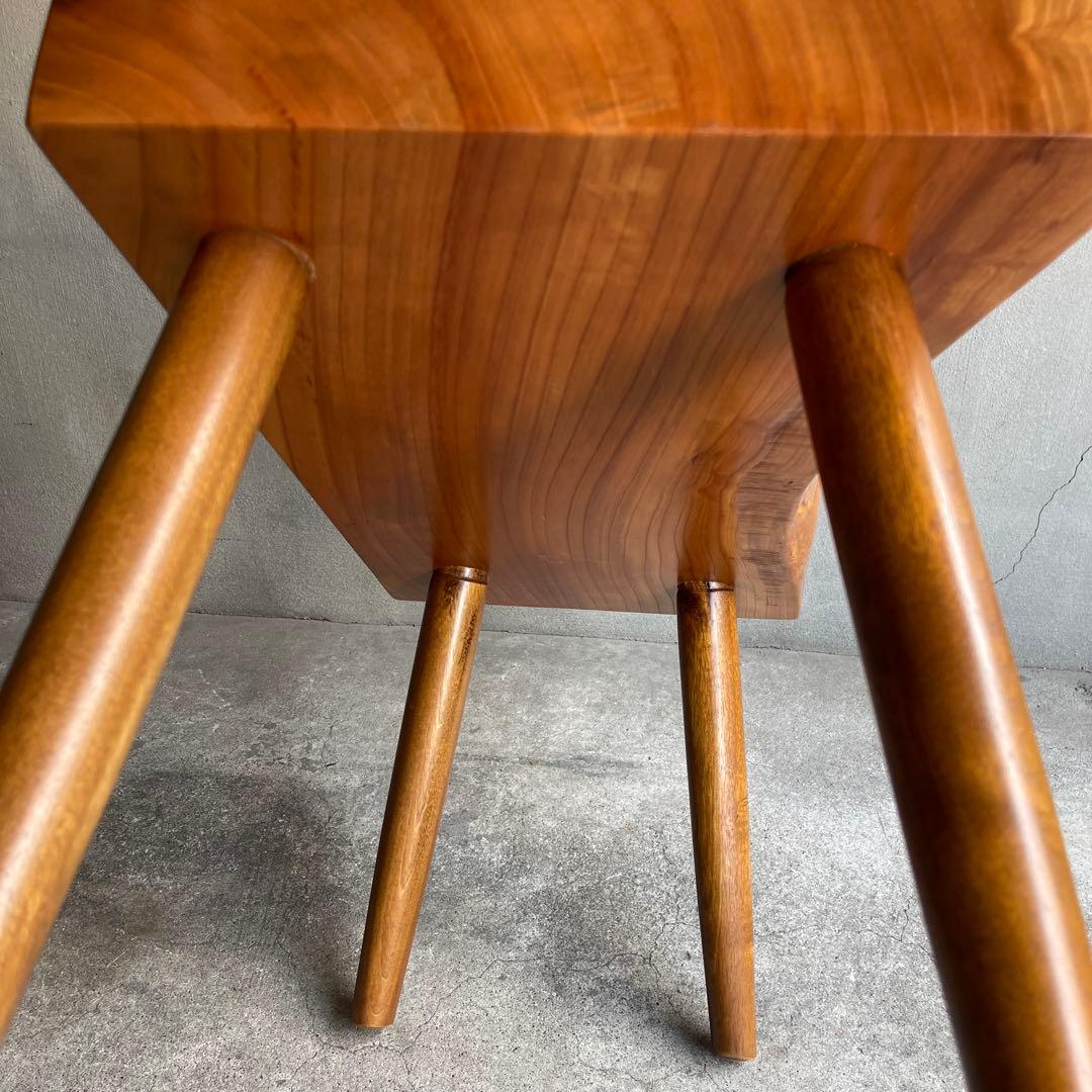 MATURIYA 祭屋　原木家具　欅スツール　サイドテーブル