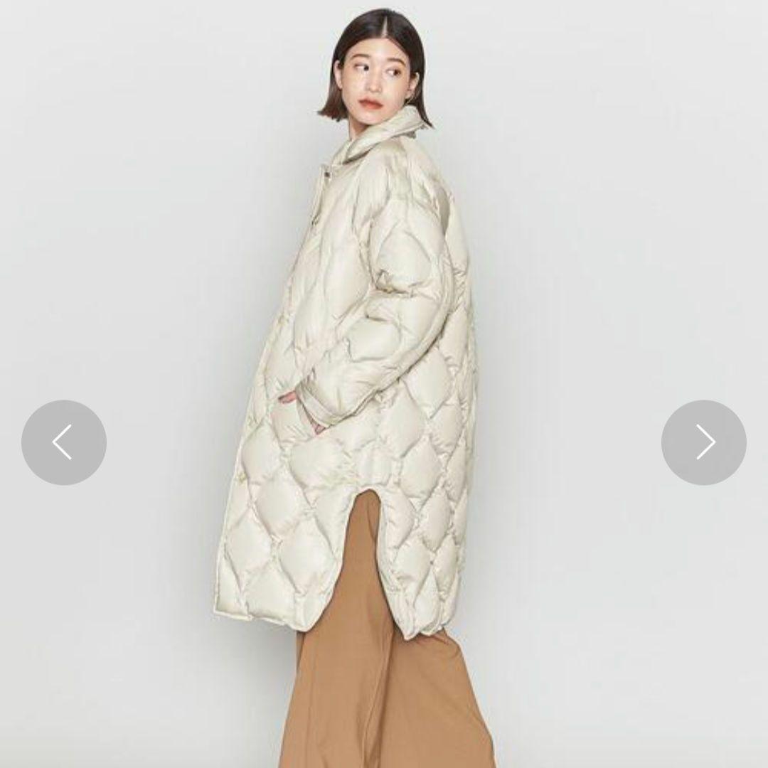 ＜ASTRAET＞ TFT キルティング ダウンコート 【NATURAL】