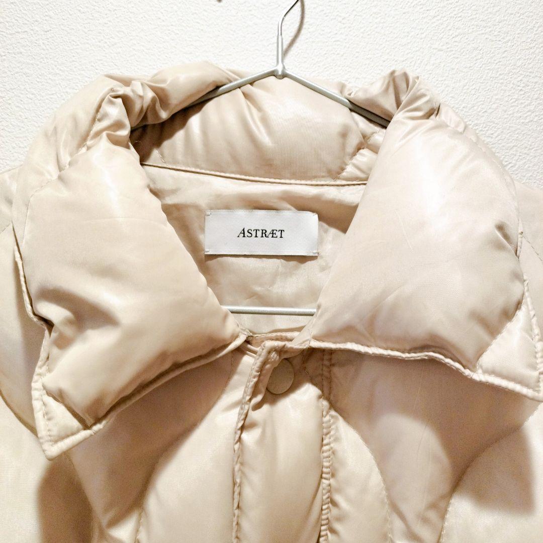 ＜ASTRAET＞ TFT キルティング ダウンコート 【NATURAL】