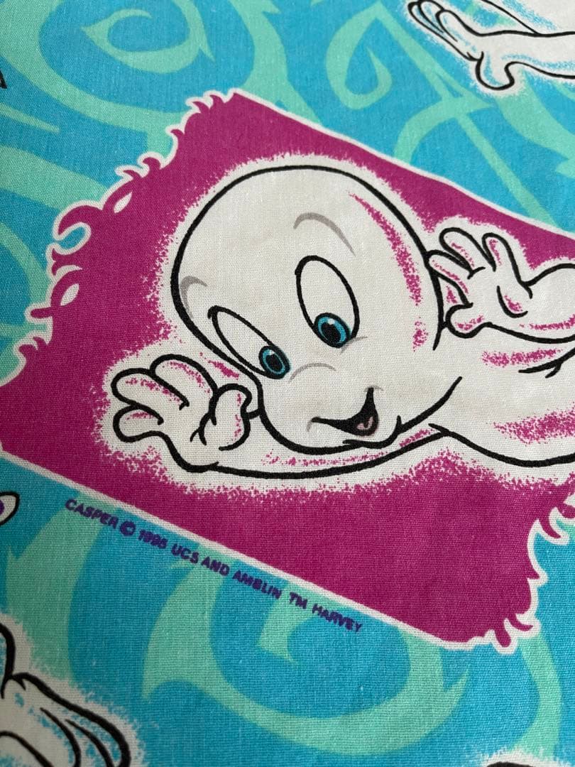 ☆キャスパー　青　ビンテージシーツ