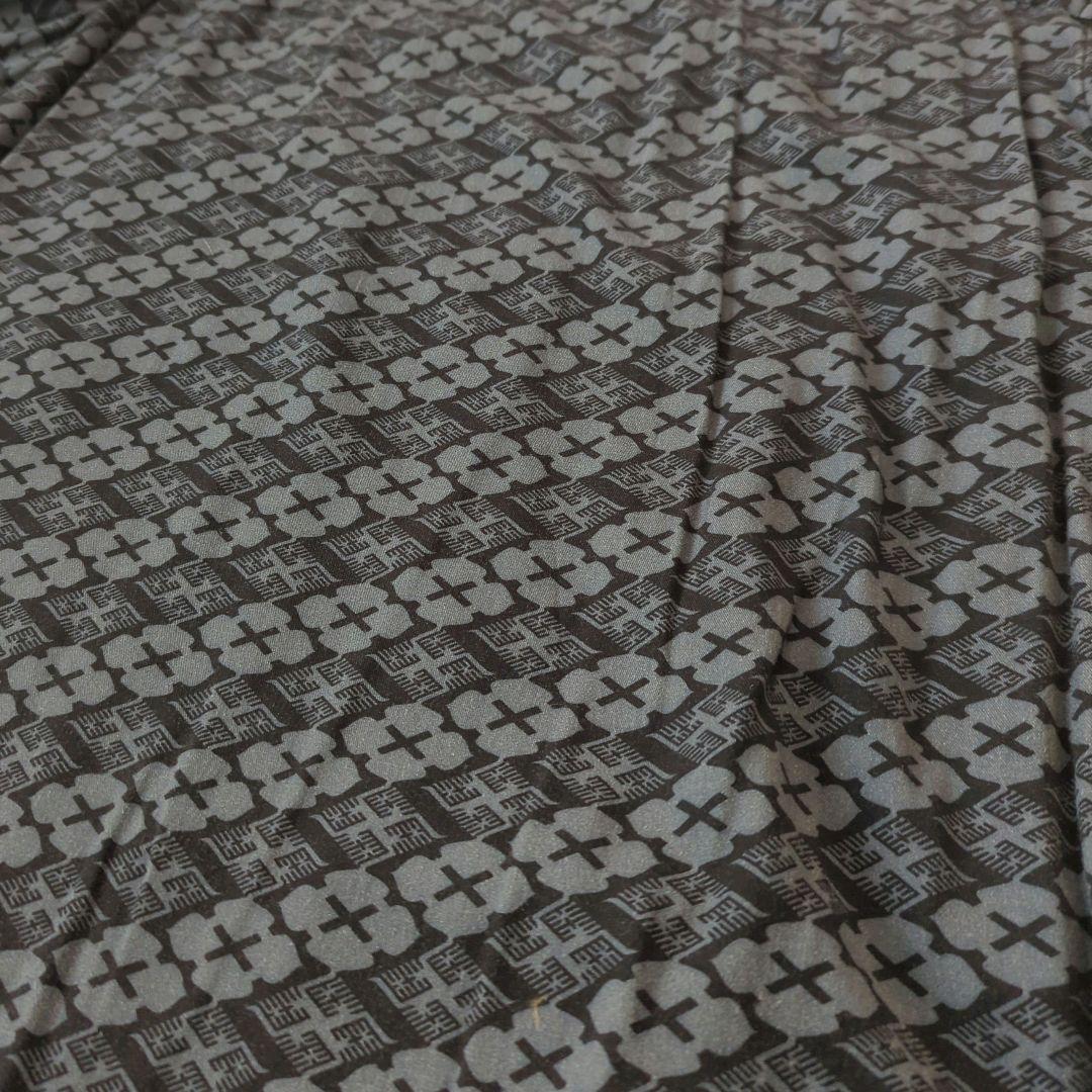 GAKKIN x BUDSPOOL 花罰家紋 シャツ 舐達麻 長袖 グレー L