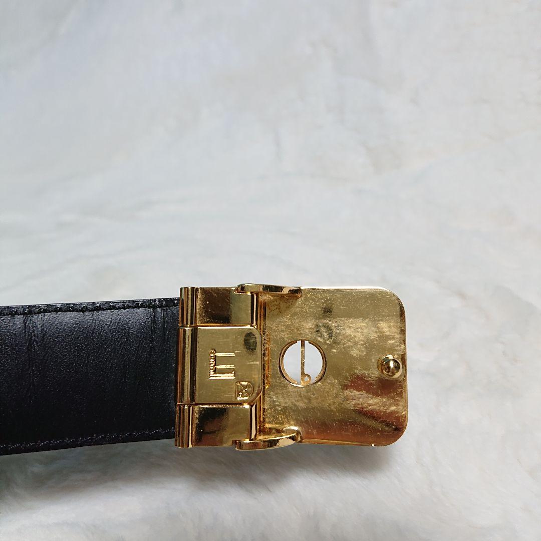 ダンヒル クロコダイルベルト ゴールドバックル dロゴ ブラック