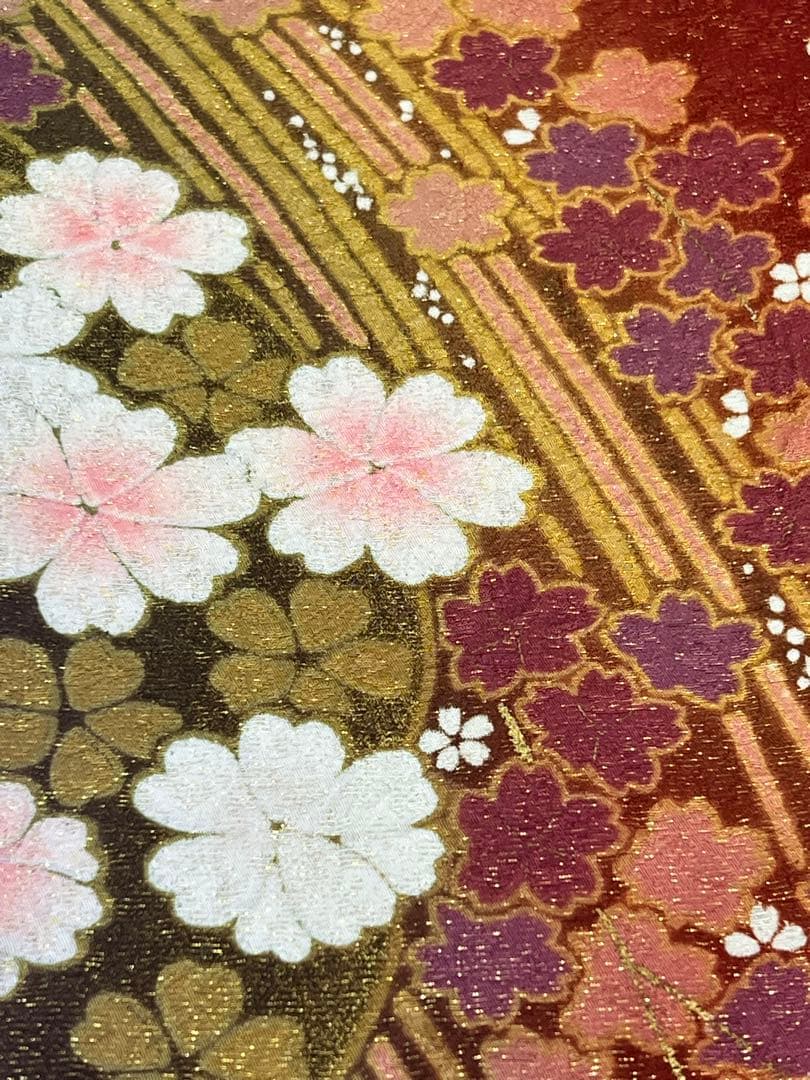 振り袖　フルセット　成人式　金彩加工　金通し　ガード加工　長襦袢付　朧　688