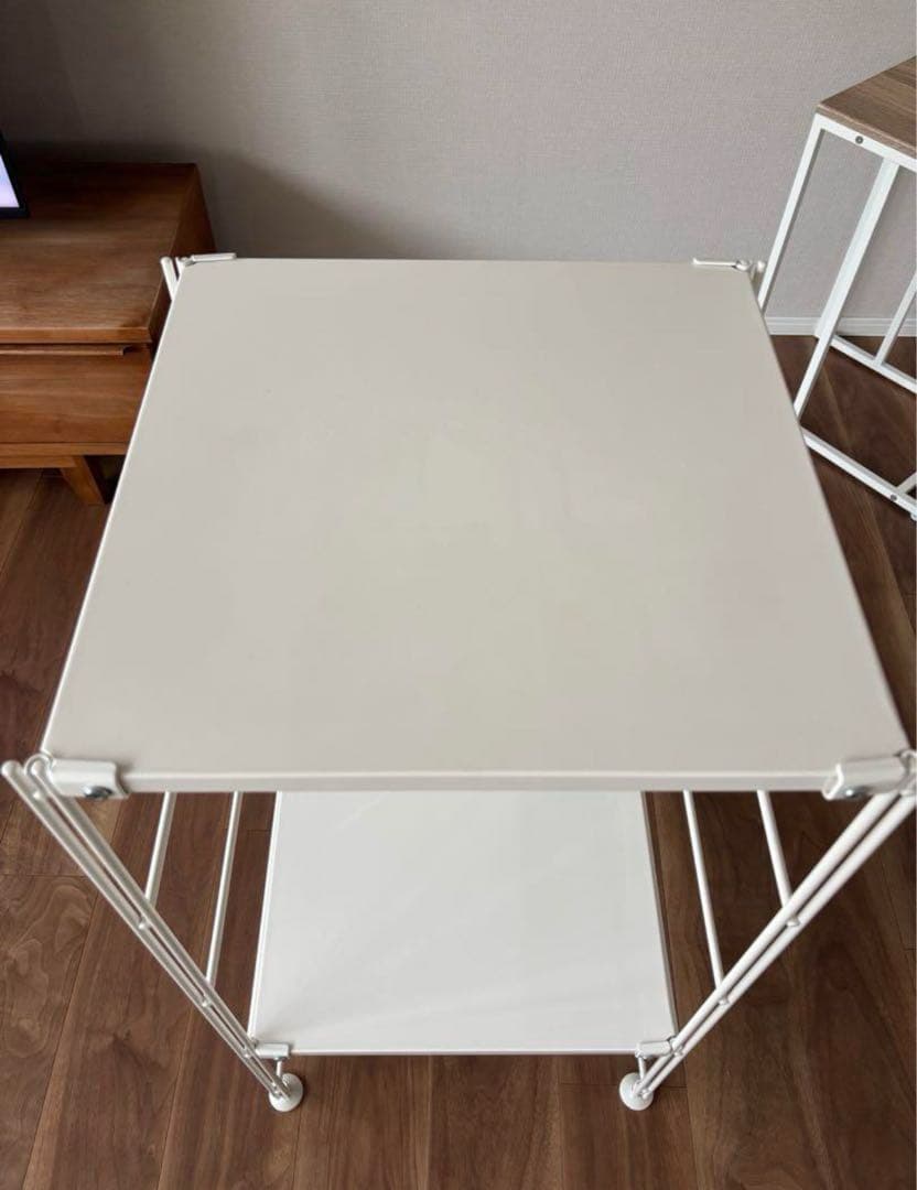 無印良品 スチールユニットシェルフ 2段