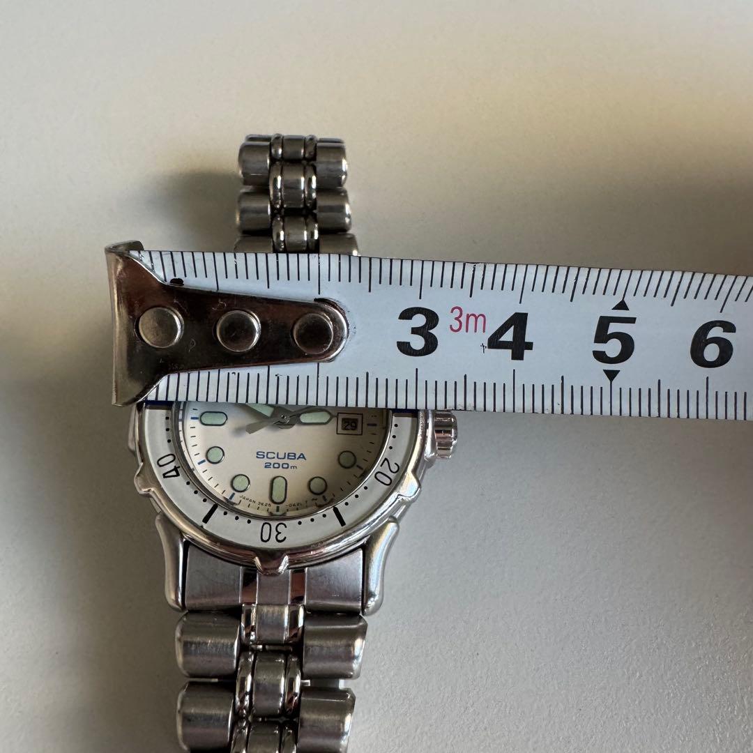 SEIKO SCUBA 200m 3E25-0A60 美品